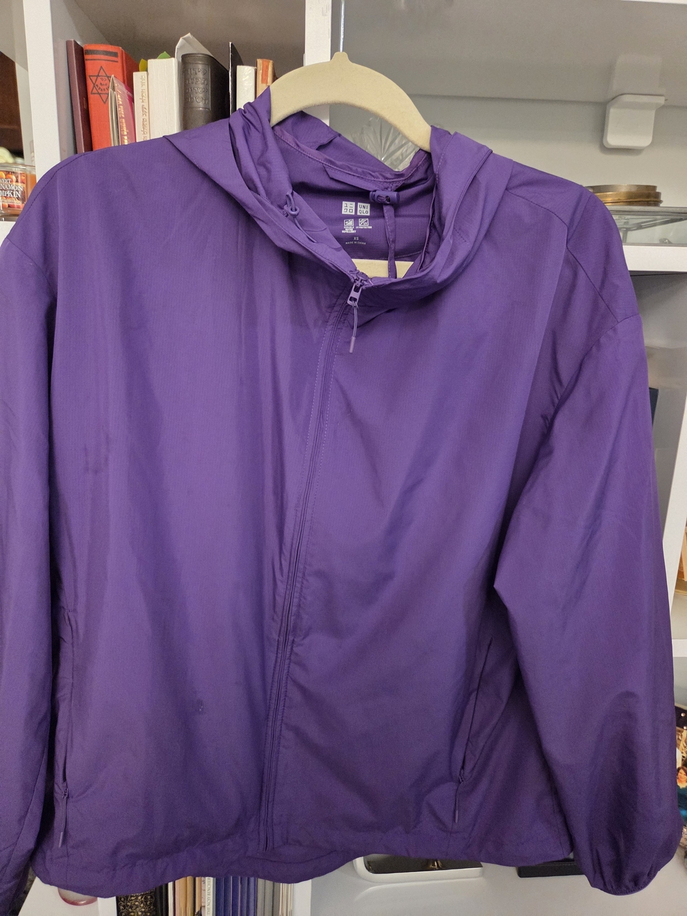 Uniqlo Purple Lightweight Utility Jacket